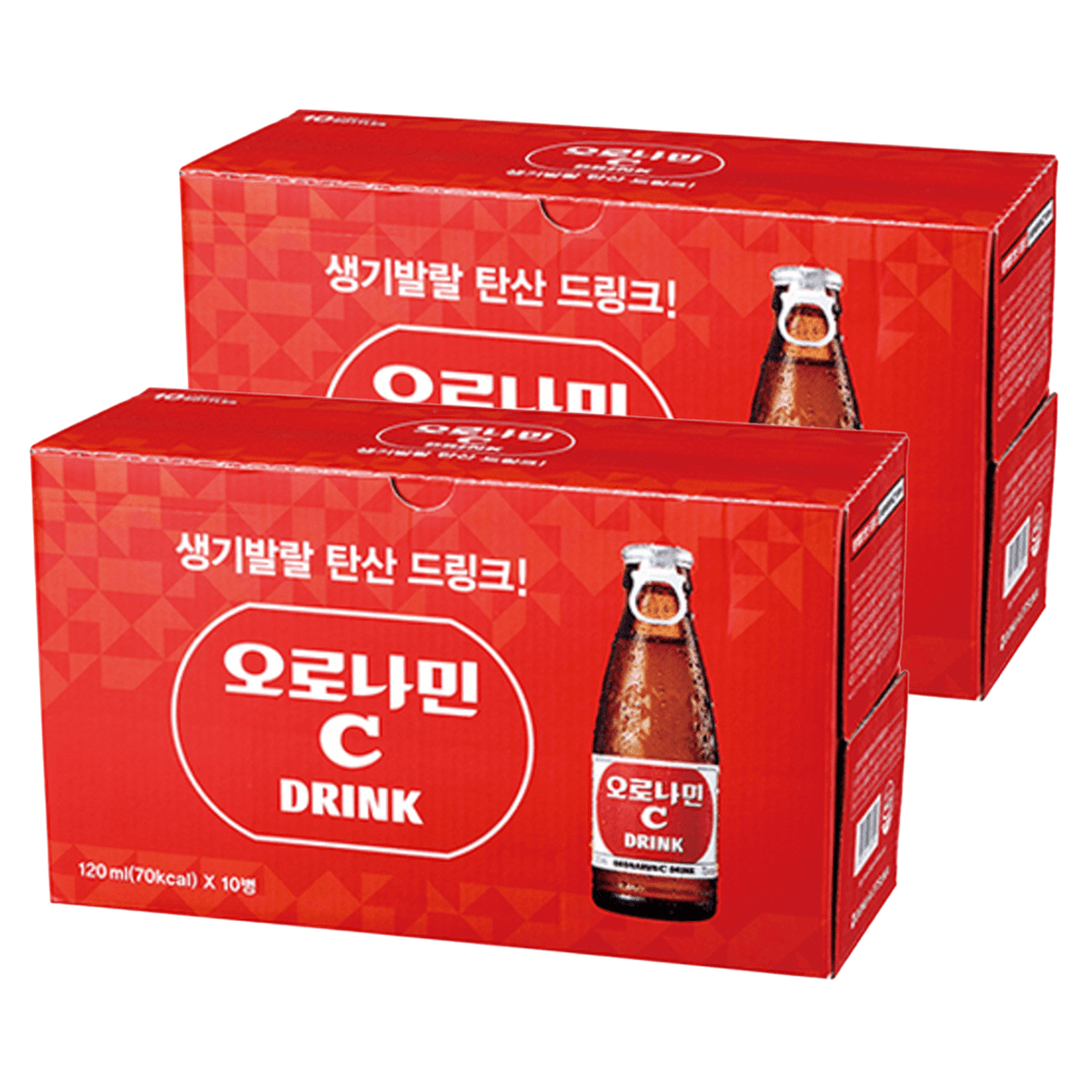 오로나민씨 탄산 드링크
