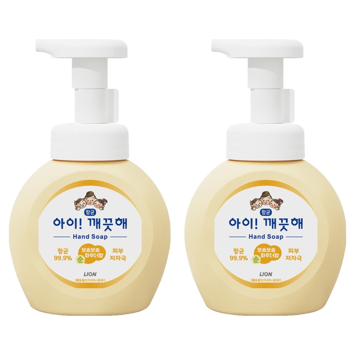 아이깨끗해 핸드워시 순 보송보송 파우더향